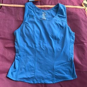 Active top in light blue